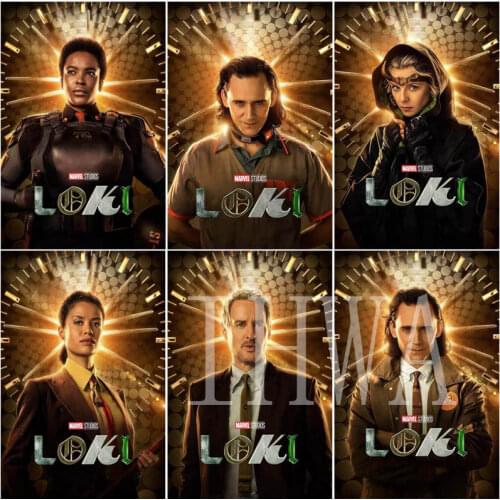 5D Diamond Painting Loki Laufeyson Cross Stitch Mosaic Disney Embroidery Full Square Picture Of Rhinestone Home Decor Marvel DIY