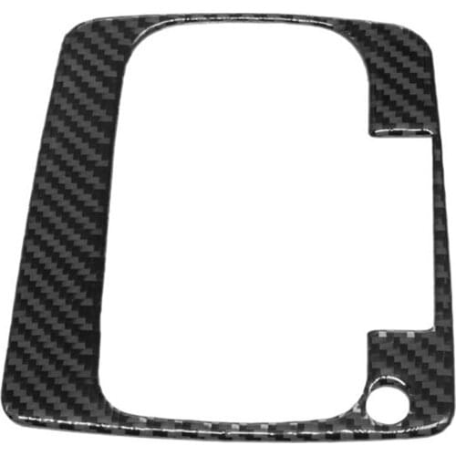 Car Gear Shift Panel Cover Sticker Interior Trim Carbon Fiber for Subaru Forester 2013-2018 Accessories LHD