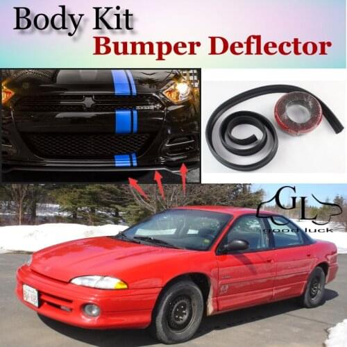 Bumper Lip Deflector Lips For Dodge Intrepid Front Spoiler Skirt For TG Friends to Car Tuning View / Body Kit / Strip