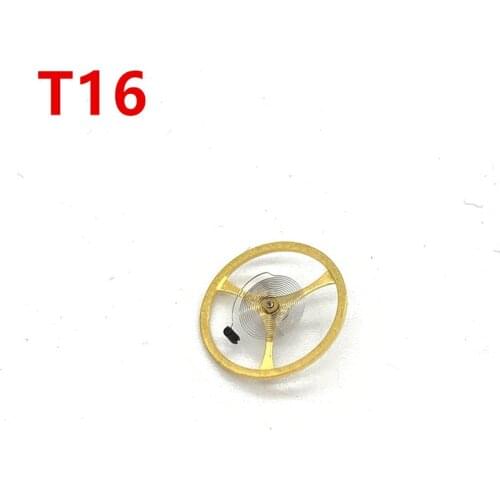 Watch movement accessories Domestic T16 mechanical movement balance wheel contains hairspring watch parts