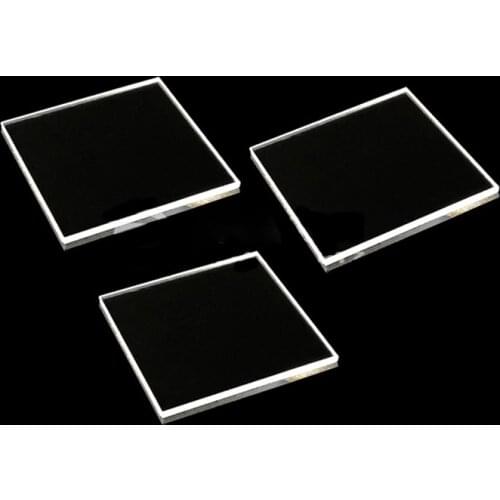 Quartz Glass Sheet 9*9 * 2mm Spot Jgs1 Far Ultraviolet Optical Window Mirror Quartz Coating Substrate