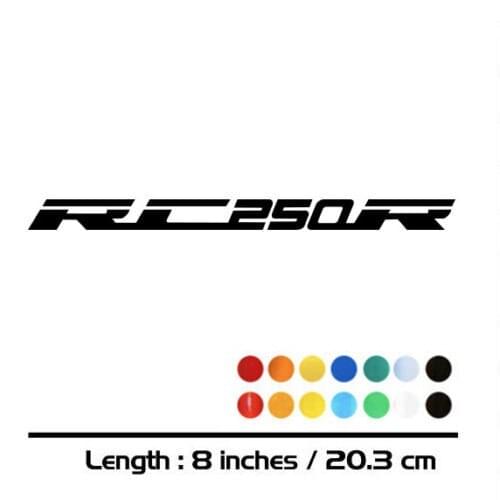 NEW sale Motorcycle sticker bike Fuel tank Wheels helmet fairing Luggage MOTO accessories reflective sign decal For KTM RC250R