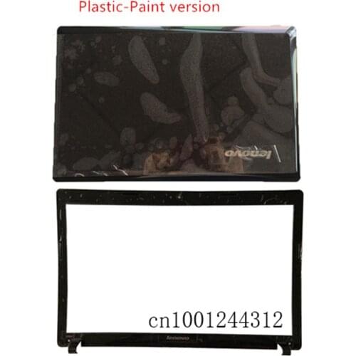 New Original For LENOVO G580 G585 LCD Rear Top Lid Back Cover Front Frame Bezel 90200986 Plastic