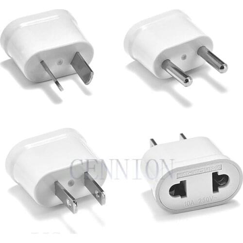 Pure Copper Pass 10A 250V NZ AU US EU AC 2pin Power Plug Trip Travel Adaptor Convertor 100pcs free cn post