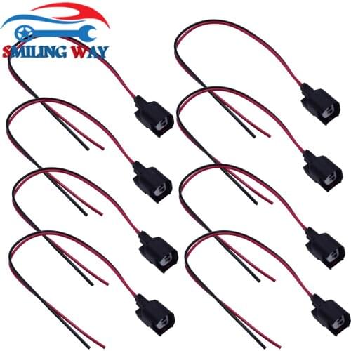 Fuel Injector Alternator Wiring Connector Plug Harness Pigtail For Dodge Jeep Chrysler Wrangler Commander Grand Cherokee Liberty