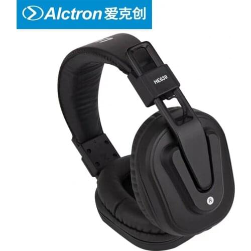 Alctron HE630 closed type monitor headphone professional studio HIFI head-mounted recording headset for studio,stage performance
