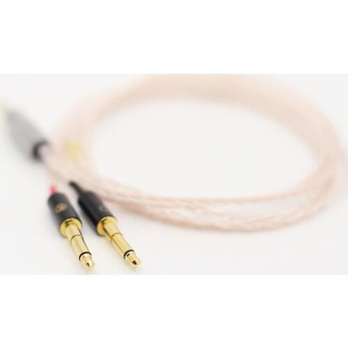 Audiocrast 8cores Replacement Headphones Cable Audio Upgrade Cable For Meze 99 Classics/Focal Elear Headphones