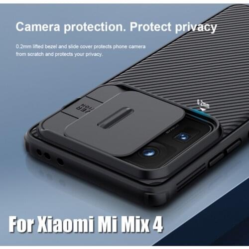 For Xiaomi Mi Mix 4 Case For Mi Mix 4 NILLKIN CamShield Pro Anti-fall Slide Lens Protection Cases For Xiaomi Mix 4 Camera Cover