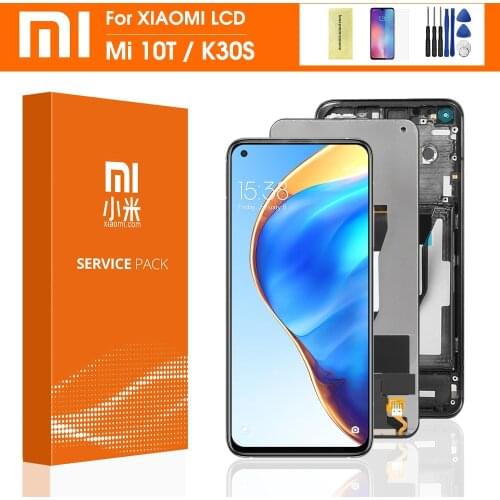 100% Test For Xiaomi Mi 10T Pro LCD Touch Screen Display Digitizer Assambly For Xiaomi Mi 10T 5G LCD Redmi k30s Display