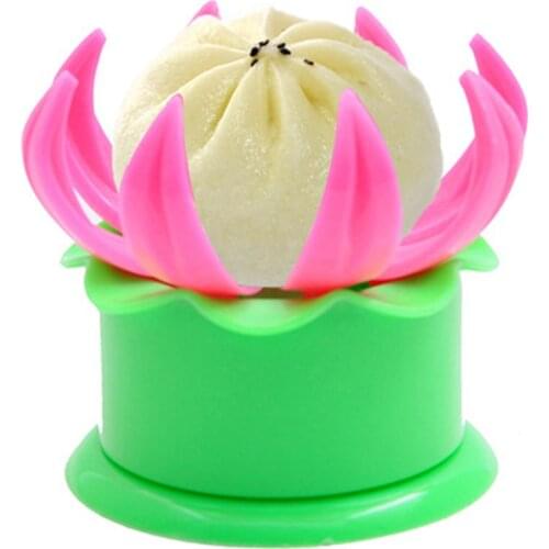 Steamed Stuffed Bun Mold Chinese Breakfast Baozi Mould Creative Lotus Petal Claw Dough Ball Embossing Shaping Tool
