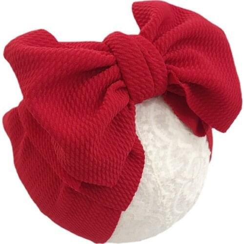 Cute Parent-Child Headband With Large Bow Tie Knot Baby Girls Wide Hairband Spring And Summer Cloth DIY Hair Accessories 2021