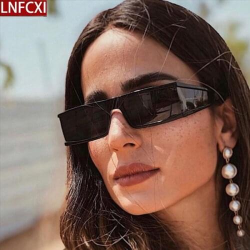 LNFCXI Retro Square Sunglasses Women Luxury Brand Tempest Mirror Sun Glasses Fashion Vintage Punk Men Sunglass zonnebril dames