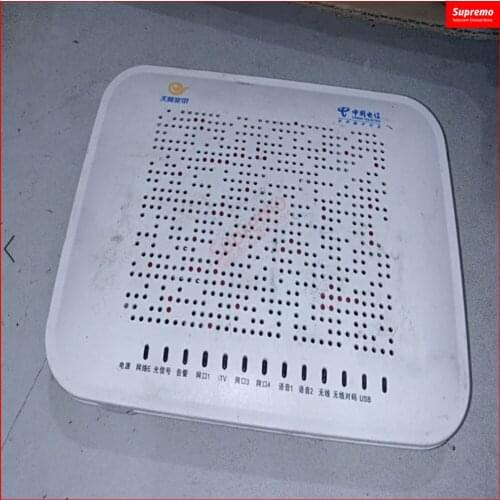 Fiber Optic ONU Secondhand F460 3.0 1GE+3FE+WIFI Free Shipping Without Power