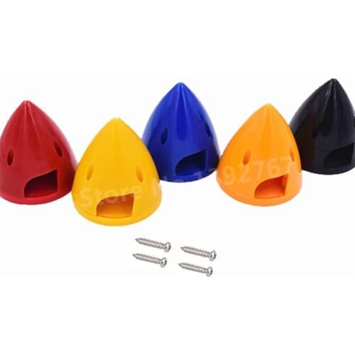 RC Plastic Plate 3inch 76mm Prop Spinner 2 Blades Propeller Spinners For RC Airplanes Plane Air Plane Replacement RC Parts