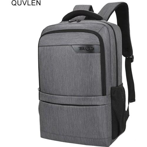 Grey Designer Backpack Multifunctional Large Capacity Nylon Bag For Laptop 15.6 Inch Waterproof Anti-theft Luxury Urban Backpack