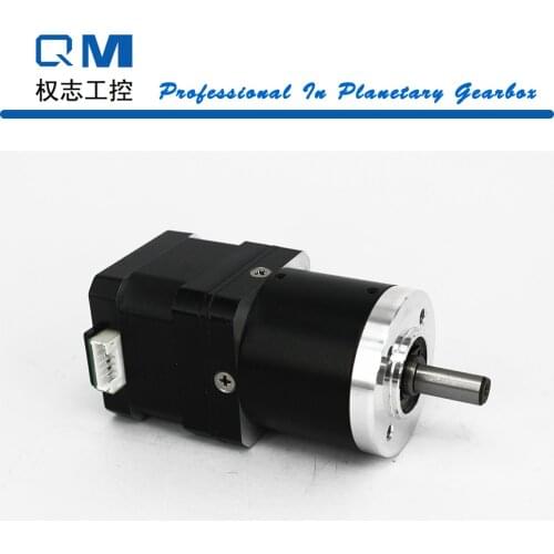 Nema 17 geared stepper motor L=34mm planetary gearbox ratio 50:1 cnc robot pump