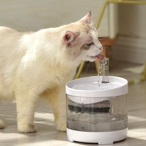 Smart Pet Cat Water Fountain Filter Dispenser Feeder Motion Sensor Drinker For Cats Water Bowl Kitten Dog Drinking Supplies