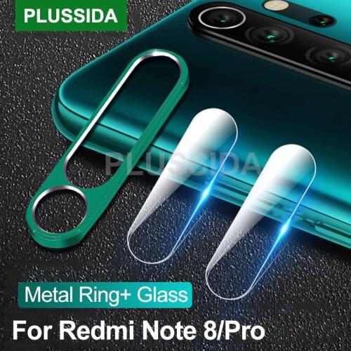 Camera Protection For Xiaomi Redmi Note 8 Pro Note8 Case Metal Ring Cover on Xiomi Redmi Note 8 T Note8 Pro Case RedMi Note8 8T