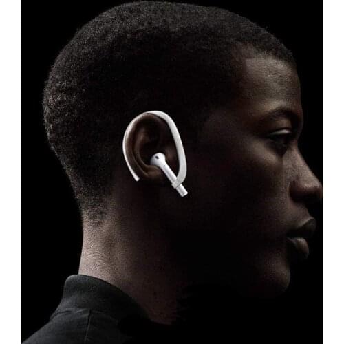 1 Pair Soft Silicone TPU Protective Earhooks Anti-lost Ear Hook Earphone Holder for Apple AirPods Pro Air Pods 1 2 Accessory