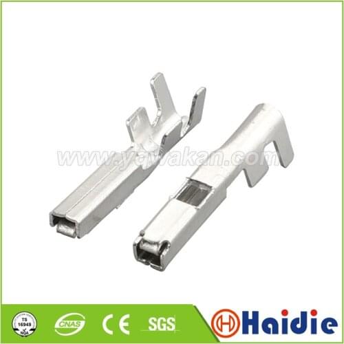 Free shipping 100pcs auto car splices wire terminal crimp connector terminal DJ629-1.5x0.6A