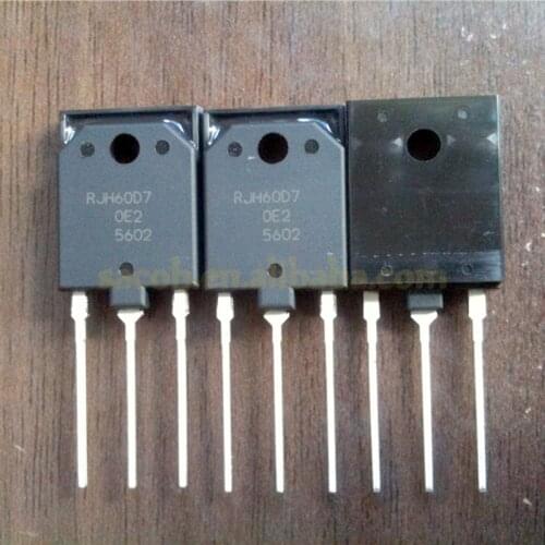 5Pcs RJH60D7DPM or RJH60D7ADPK or RJH60D7BDPQ RJH60D7 TO-3PF 90A 600V High Speed Power IGBT