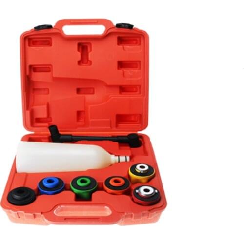 Car Topping Up Engine Oil Funnel Set 8PCS Universal Spillproof Oil Filter Tool Kit Filling System Auto Repair Plastic Filler