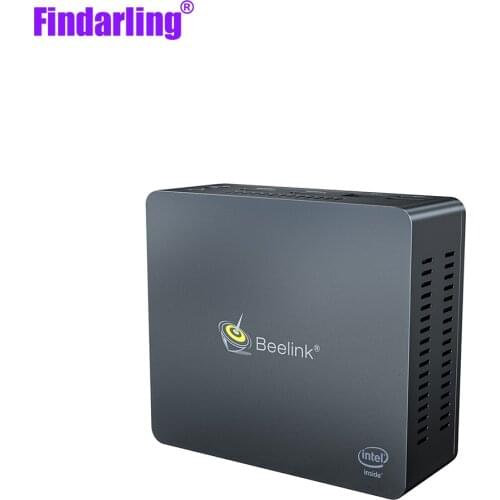 Beelink GK35 Intel Celeron N3350 Windows 10 Mini PC 4GB RAM 64GB ROM Dual Wifi 4*USB 3.0 2*HD-MI Display HTPC NUC Win10 Computer