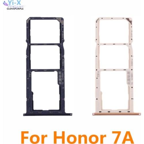 SIM Card Tray Slot Holder Micro SD Card Slot Holder Adapter for Huawei Honor 7A