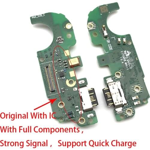 For Nokia 8.1 X7 Dock Connector Micro USB Charger Charging Port Flex Cable Microphone Board For Nokia 3.1 Plus 5.1