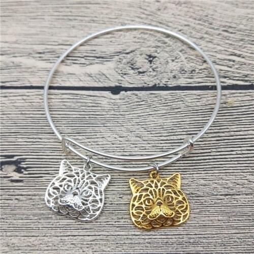 Trendy New Exotic Cat Bangles Cute Exotic Cat Car Bangles Bracelets Fashion Animal Pet Jewellery