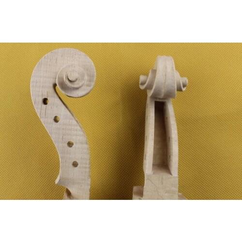 New high quality hand carved Maple White Violin Neck 4/4, Violin Parts