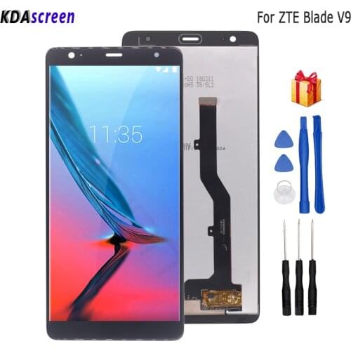 Original For ZTE Blade V9 LCD Display Touch Screen Digitizer Aseembly Replacement For ZTE Blade V9 Screen LCD Phone Parts