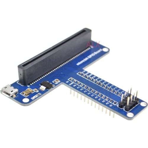 Micro:bit Extension Board T Type GPIO Board with 5V and 3.3V Output for micro:bit STEM Programming