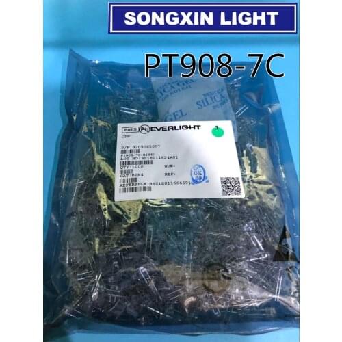 1000pcs PT908-7C 100% imported original main receiver launch tube, photoelectric switch, Hall sensor FOR EVERLIGHT led