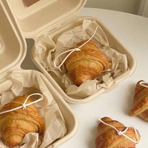Croissant Design Silicone Candle Mold DIY Aromatherapy Candle Making Tools Bread Baking Mould Resin Crafts Cake Decoration