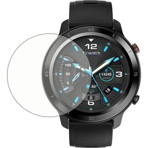 Tempered Glass Protective Film Guard For Ticwatch GTX Sport Smart Watch Screen Protector Cover Smartwatch Protection Accessories