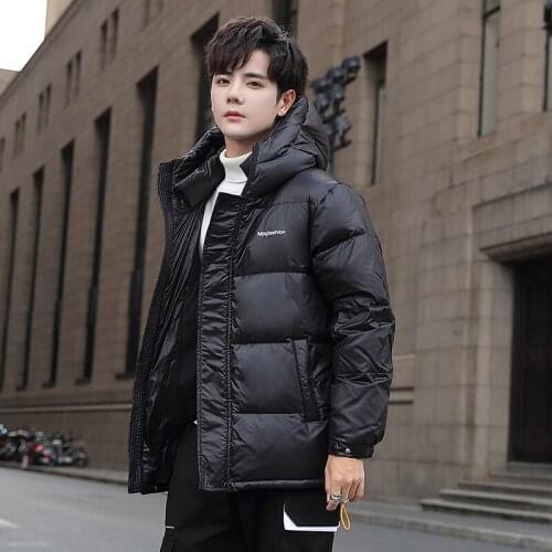 Winter Mens Down Jacket White Duck Down Coat Men Clothes 2020 Korean Vintage Thick Warm Male Tops Doudoune Homme ZT4646