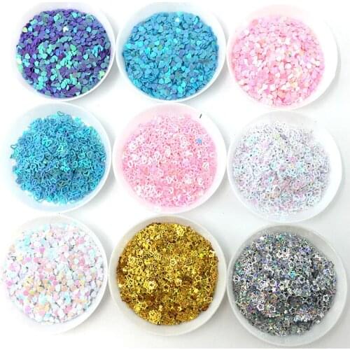 200/1000PCS Confetti Heart Laser Sequins Confetti Scatter Wedding Table Birthday Party Valentines Day Decoration Manicure DIY