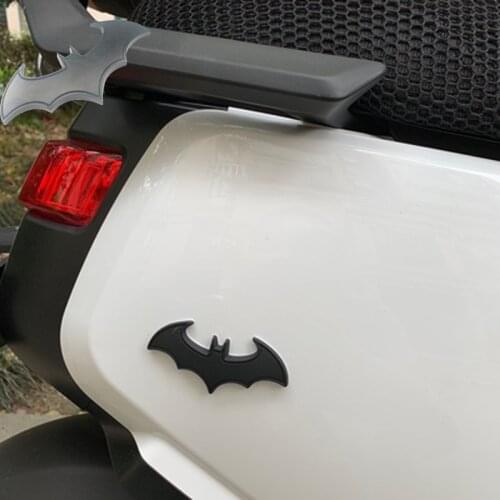 3D Metal Bat Motorcycle Logo Badge Sticker FOR Chery Tiggo Fulwin A1 A3 QQ E3 Geely Vision SC7 MK CK Cross Gleagle