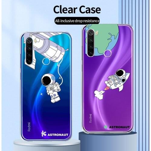 For Redmi Note 8 CaseSoft Coque on Redmi Note 8 Pro Clear Phone Cover For Xiaomi Redmi Note8 Transparent Case For Redmi Note 8T
