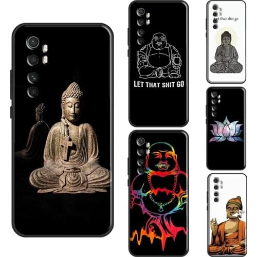 Let That Shit Go Buddha For Xiaomi Mi 11 Lite Note 10 Mi 10T Pro 11 Ultra Phone Case For POCO F3 F2 F1 M3 X3 Pro