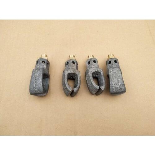 Cast iron duck nozzles gas jet tips for burner propane jet burner with brass orifice LNG or LPG