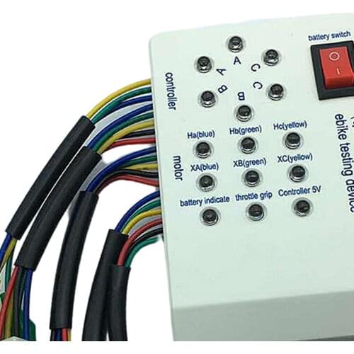 Electro Car Scooter Brushless Motor Controller Tester Brushless Motor Tester Portable Vehicle Detector for Motor Controller