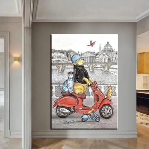 Art Hand Painted Personality Animal Abstract Oil Painting On Canvas Modern Wall For Living Room Hotel Home Decoration No Framed