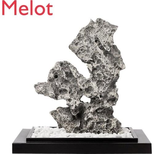 Personalized Creative Emulational Rockery Stone Living Room Home Office Decorations High-End Luxury Resin Embellishments