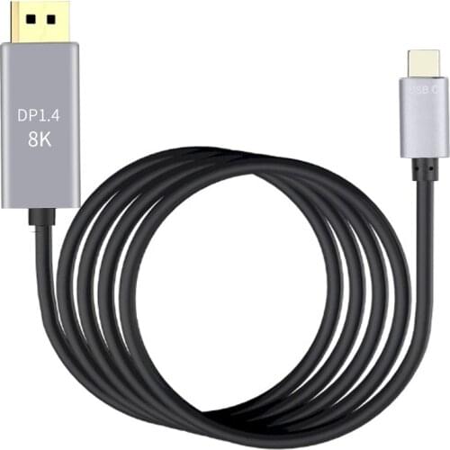 USB C To Displayport 1.4 cable Type C 3.1 To DP Cable 8K@60hz 4K@144HZ XDR For MacBook Pro 2018 2017 Dell XPS Huawei Mate 30