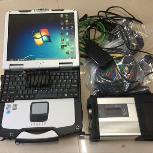 Mb sd connect 5 star diagnostic c5 wifi with laptop cf30 4g hdd newest software all cables full set ready to use best quality