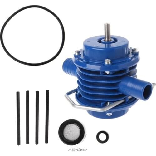 Heavy Duty Self-Priming Hand Electric Drill Water Pump Home Garden Centrifugal transferring light liquids Robust plastic body