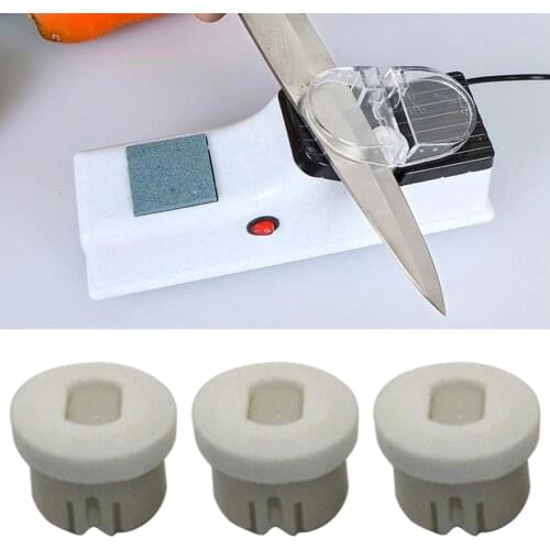 Set of 3 Sharpening Stone, Electric Knife Sharpener Tool for Sharpening Scissor Kitchen Knife Grinding Sharpening Home Hand Tool