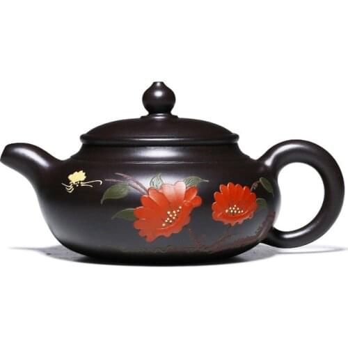 Sell like hot cakes are recommended masters all hand ball hole fragrance archaize travel pot teapot tea set gift custom